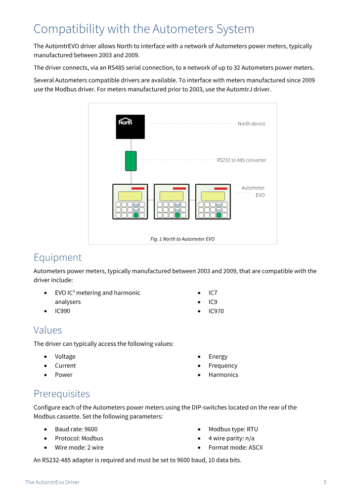 Preview thumbnail of page 3 of the AutomtrEvo Driver Manual PDF document.
